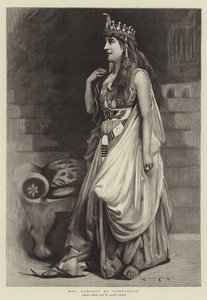 Mevrouw Langtry als Cleopatra